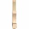 Ekena Millwork Redmond Rough Sawn Timber Gable Bracket, Douglas Fir, 60"W x 30"H x 4"D x 4"F, 12/12 Pitch GBW060X30X0404RED00RDF - alternate 5